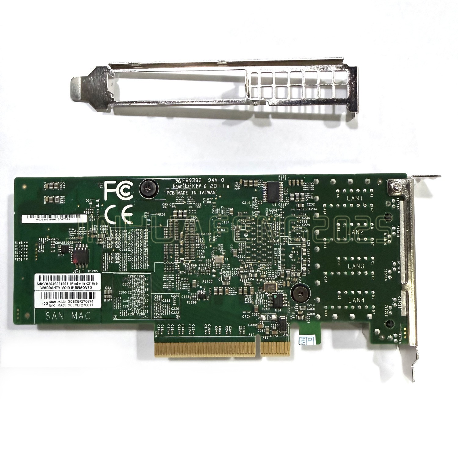 SuperMicro AOC-STG-i4T Intel XL710-T4 X557-T4 Quad Port 10GbE PCIe Network Card