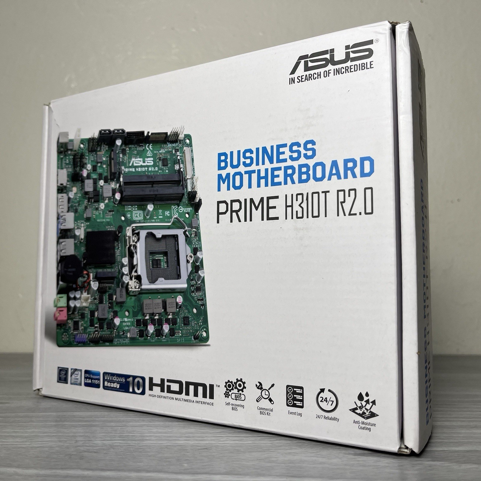 ASUS PRIME Mini-ITX H310T- R2.0 Business Motherboard
