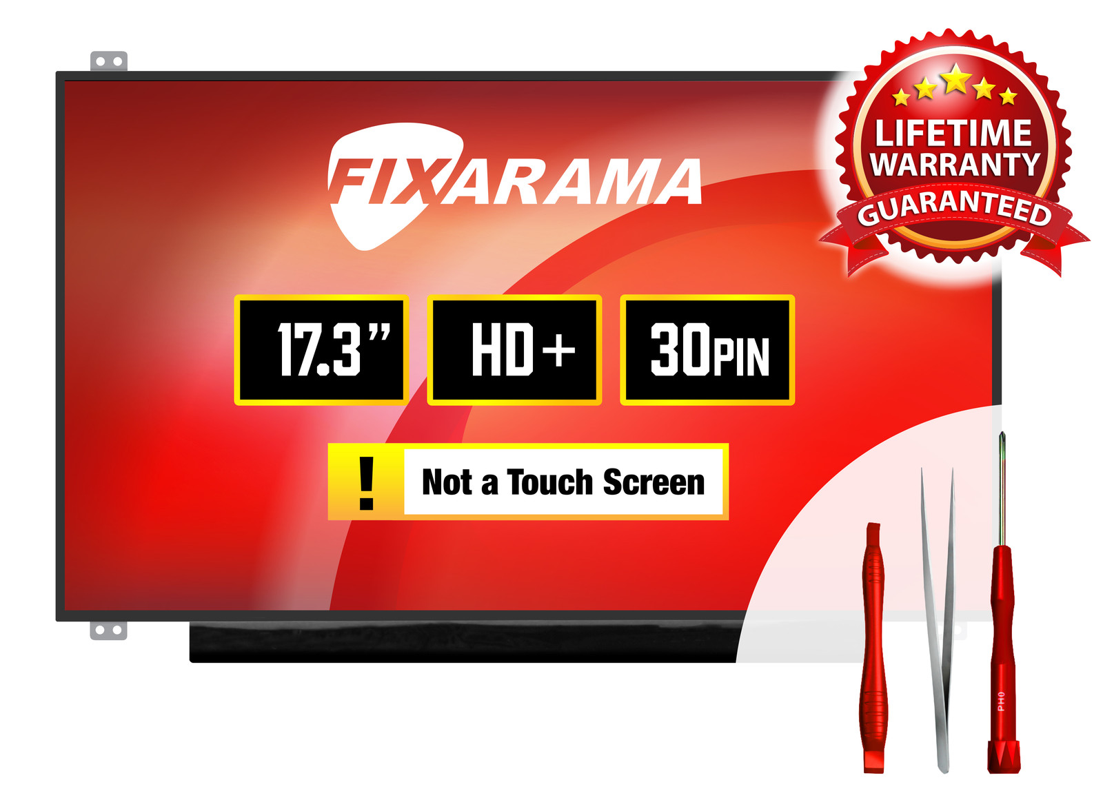 B173RTN02.2 HW: 1A 3A 4A HD+ Glossy LCD Screen + Tools GRADE A+ FIXARAMA