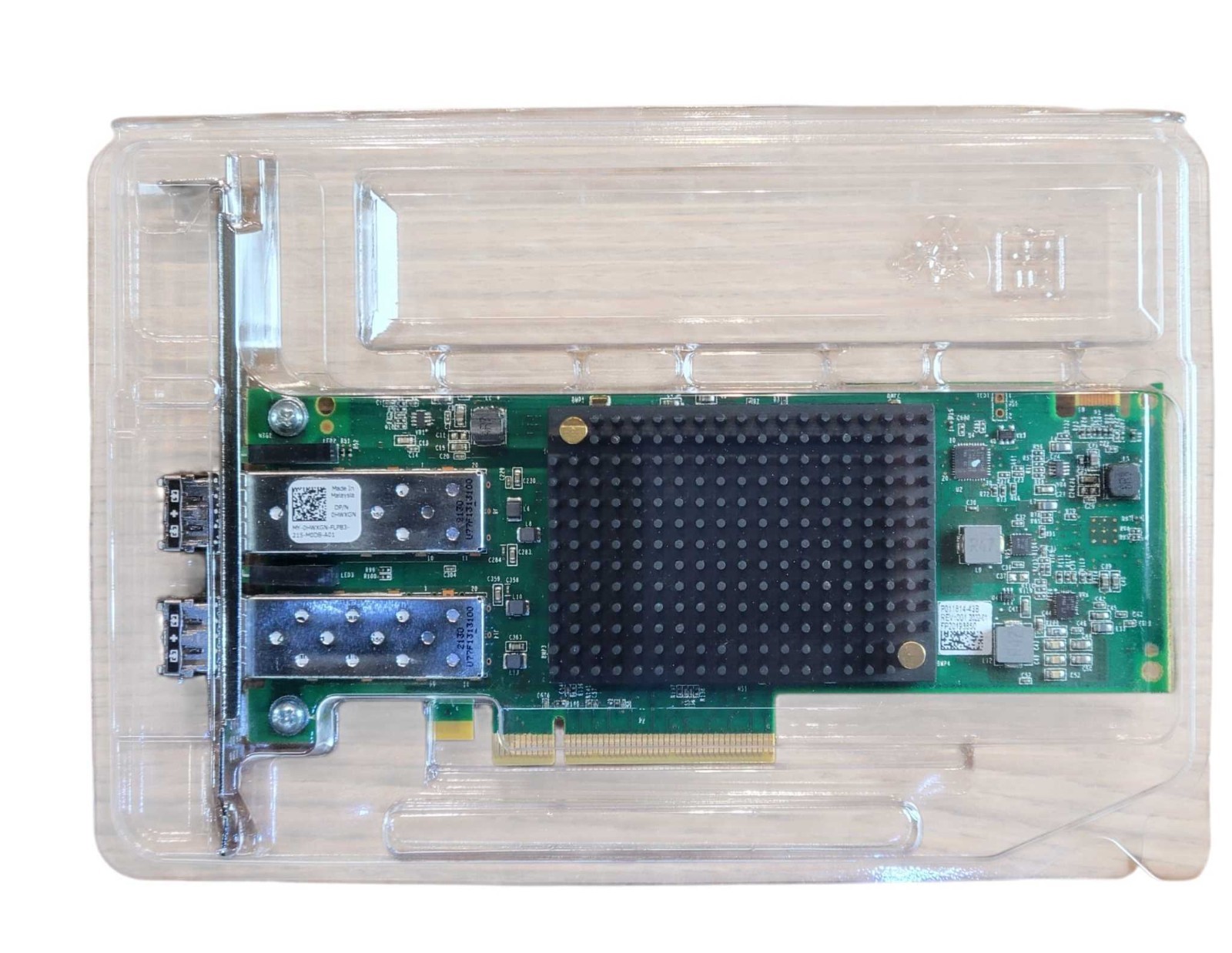 Dell Emulex LPe35002-M2 32Gbps PCIe Fibre HBA 0PD89Y 0HWXGN 2x AFBR-57G5MZ-EL5