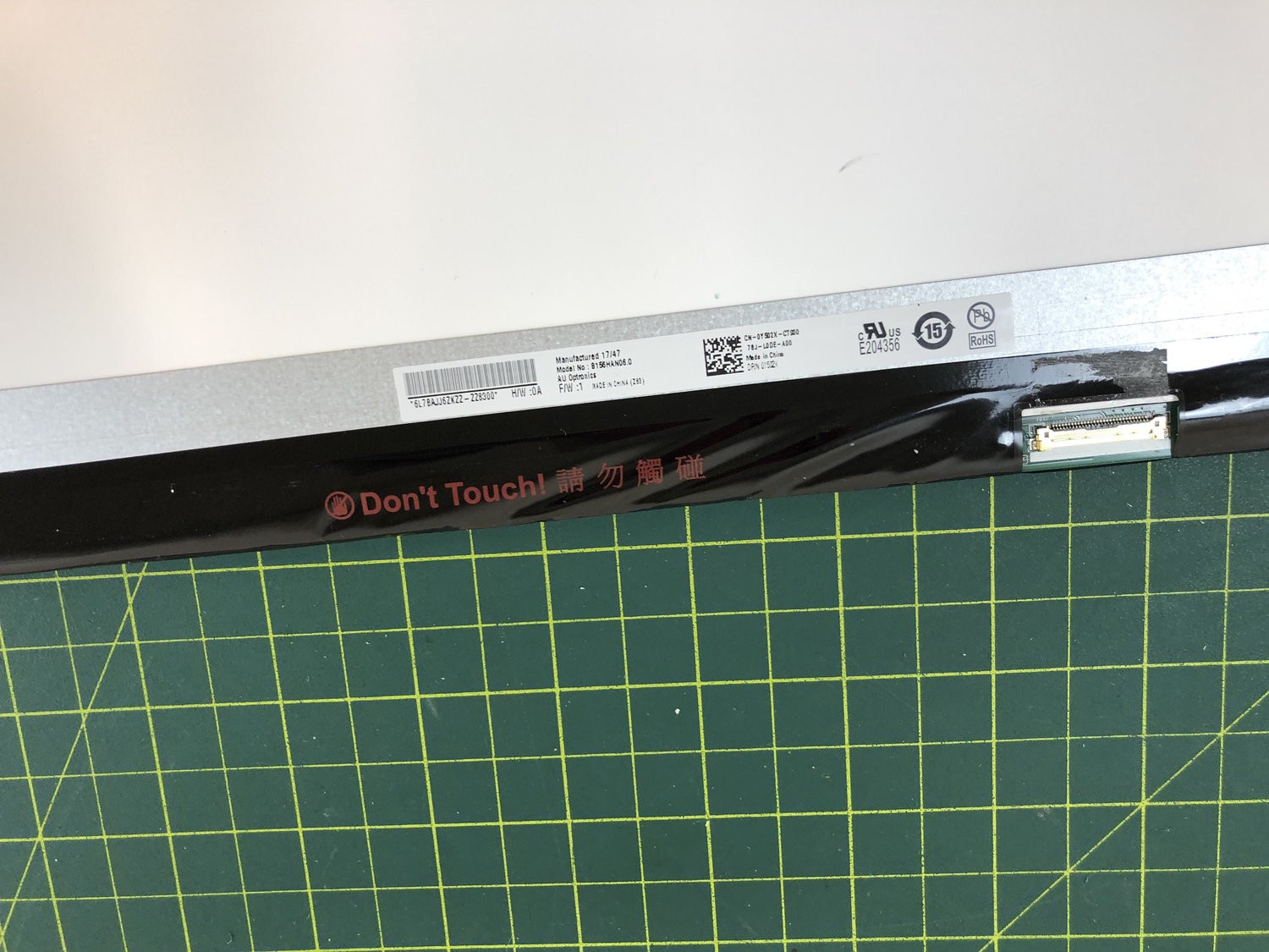 Dell Alienware 15 R3 15.6 LCD Screen FHD 1920×1080 1080P IPS B156HAN06.0 Grade A