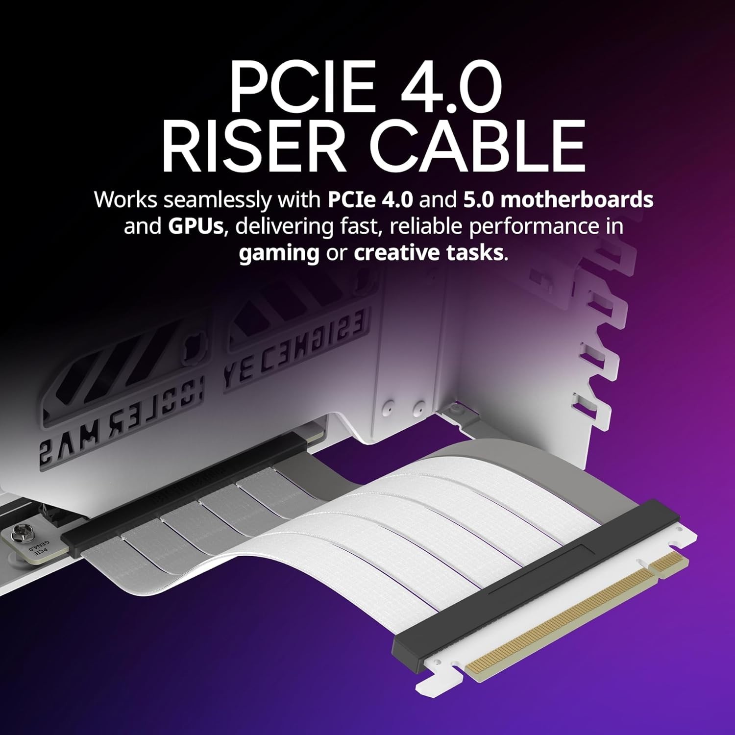 Cooler Master MasterAccessory Vertical Graphics Card Holder Kit V3 White with Pr