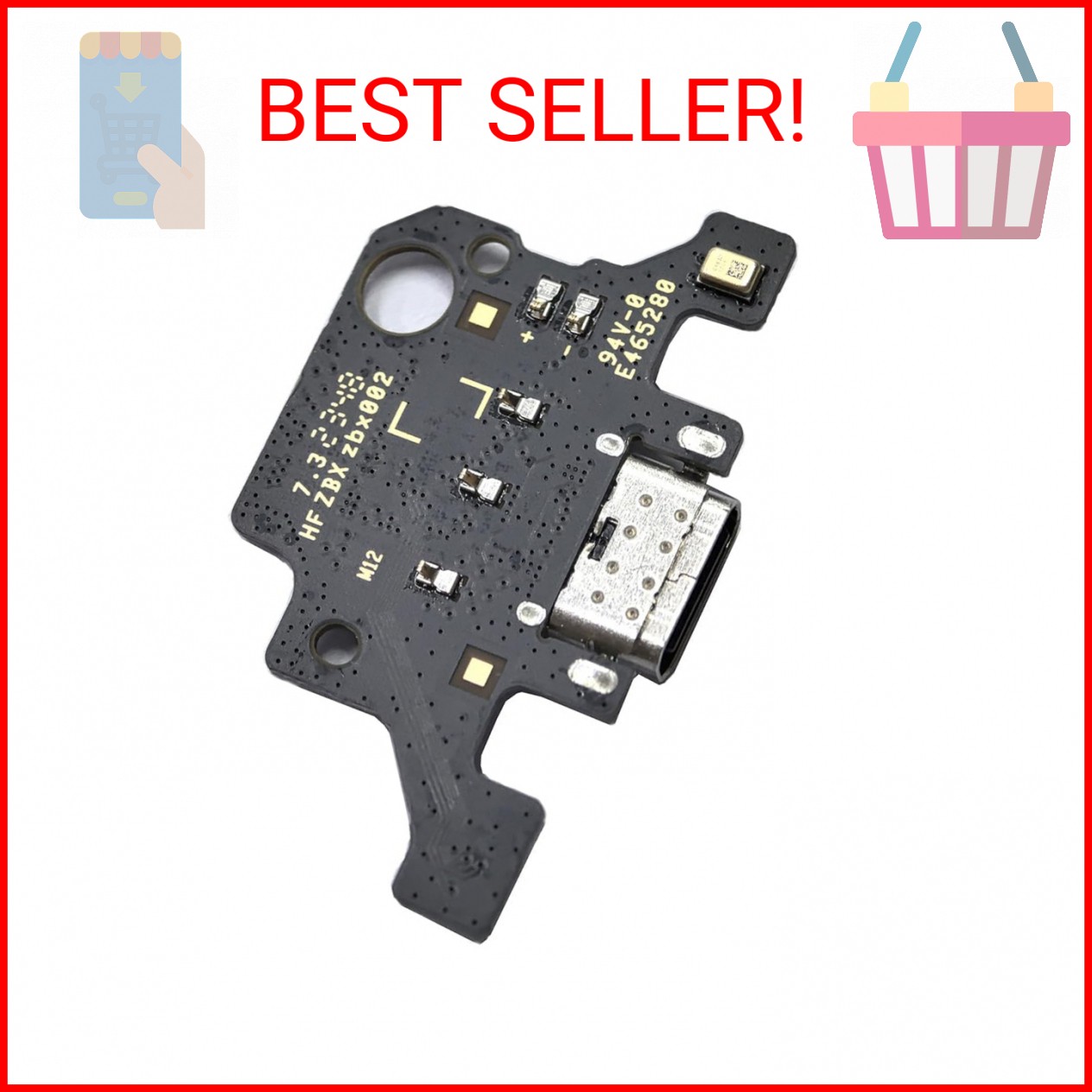 Tab A9+ 11.0 X210 USB Charging Port Flex Cable Replacement X210 USB Type-C Charg