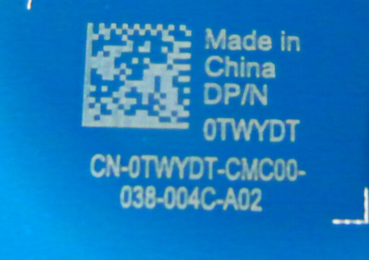 NEW Dell Inspiron 3580 3583 3780 Motherboard i3-8145U DDR4 LA-G712P TWYDT