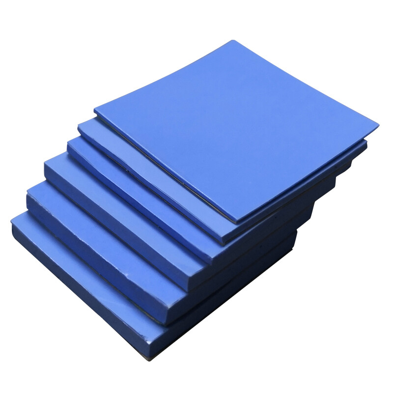 10PCs 0.5-3mm Thermal Conductive Pad GPU CPU LED Heatsink Cooling Silicone Sheet