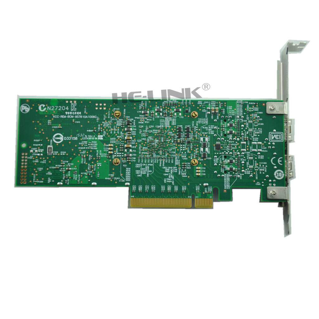 BCM57810S OEM 10GB Dual Port SFP+ PCI-E Ethernet Adapter N20KJ