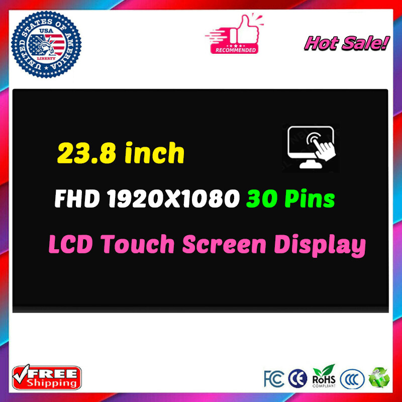New N43488-001 For HP AIO 24-CR 23.8″ LCD Touch Screen Replacement Display FHD