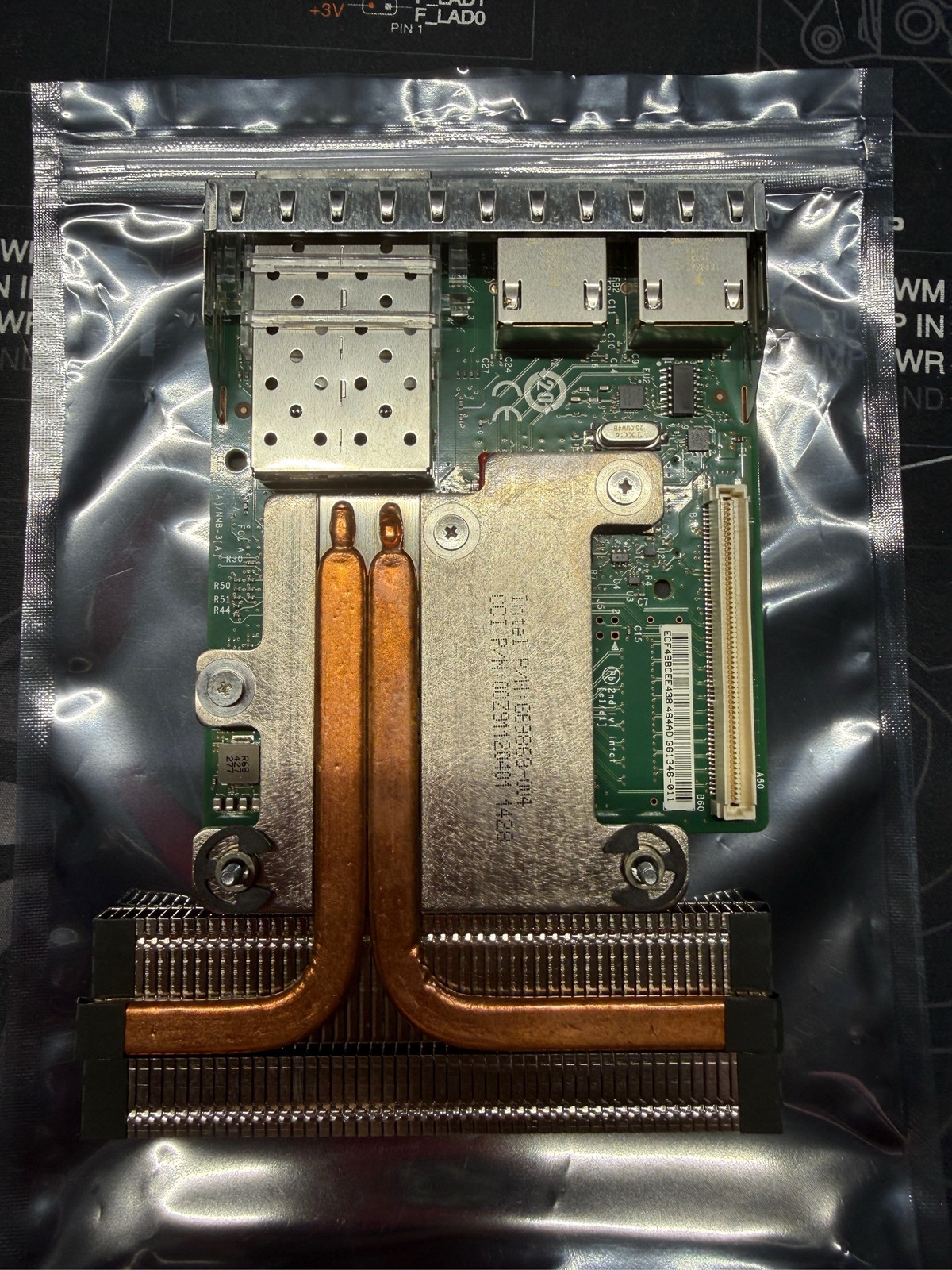 Dell Intel X520 I350 Quad Port 2x10Gb SFP+ 2x1Gb Network Daughter Card