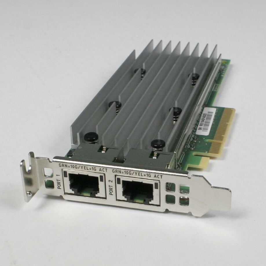 New Dell Qlogic FastLinQ QL41132HLRJ Dual/2x10Gb Base-T RJ45 Ethernet RDMA 3N76N