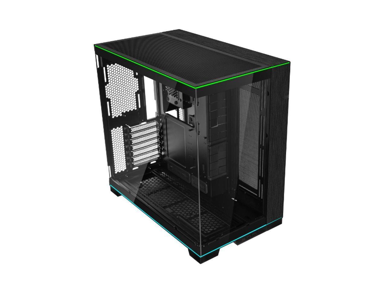 LIAN LI O11 Dynamic EVO RGB Black Aluminum / Steel / Tempered Glass ATX Mid Tow