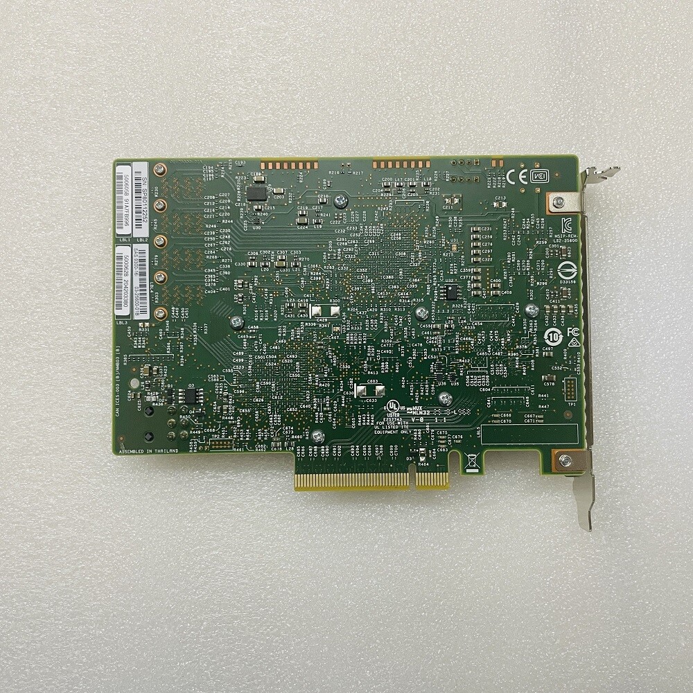 NEW LSI SAS 9300-16I 12GB/S HBA BUS ADAPTER CARD IT Mode 4*SFF-8643 SATA Cable