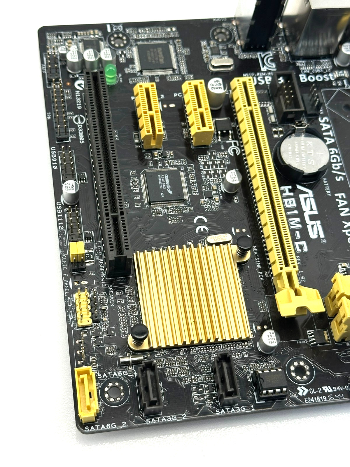 Asus H81M-C Intel LGA1150 DDR3 Desktop Motherboard MicroATX Socket H3