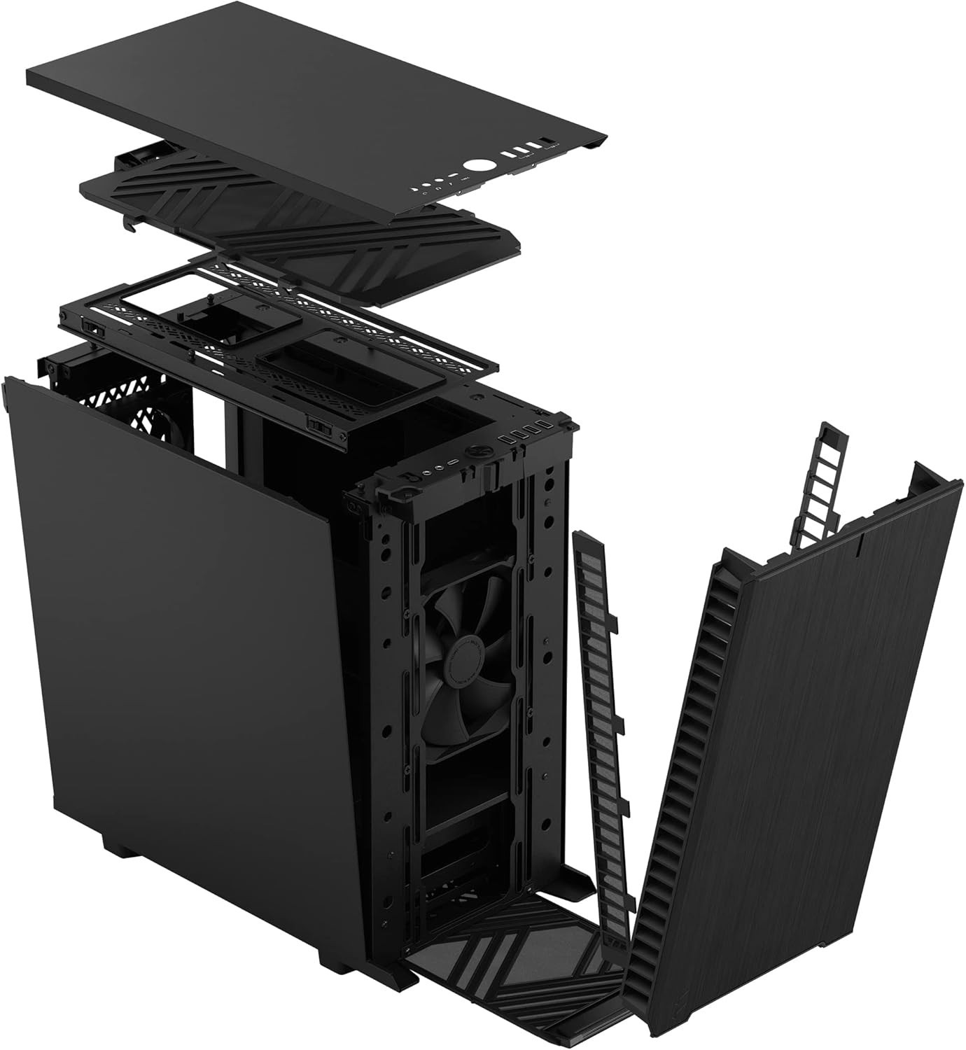 Fractal Design Define 7 Mini Tower Case – Black Solid