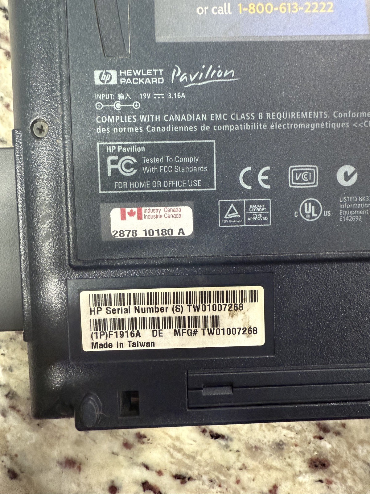 Vintage HP Hewlett Packard Pavilion N3250 Laptop, See description
