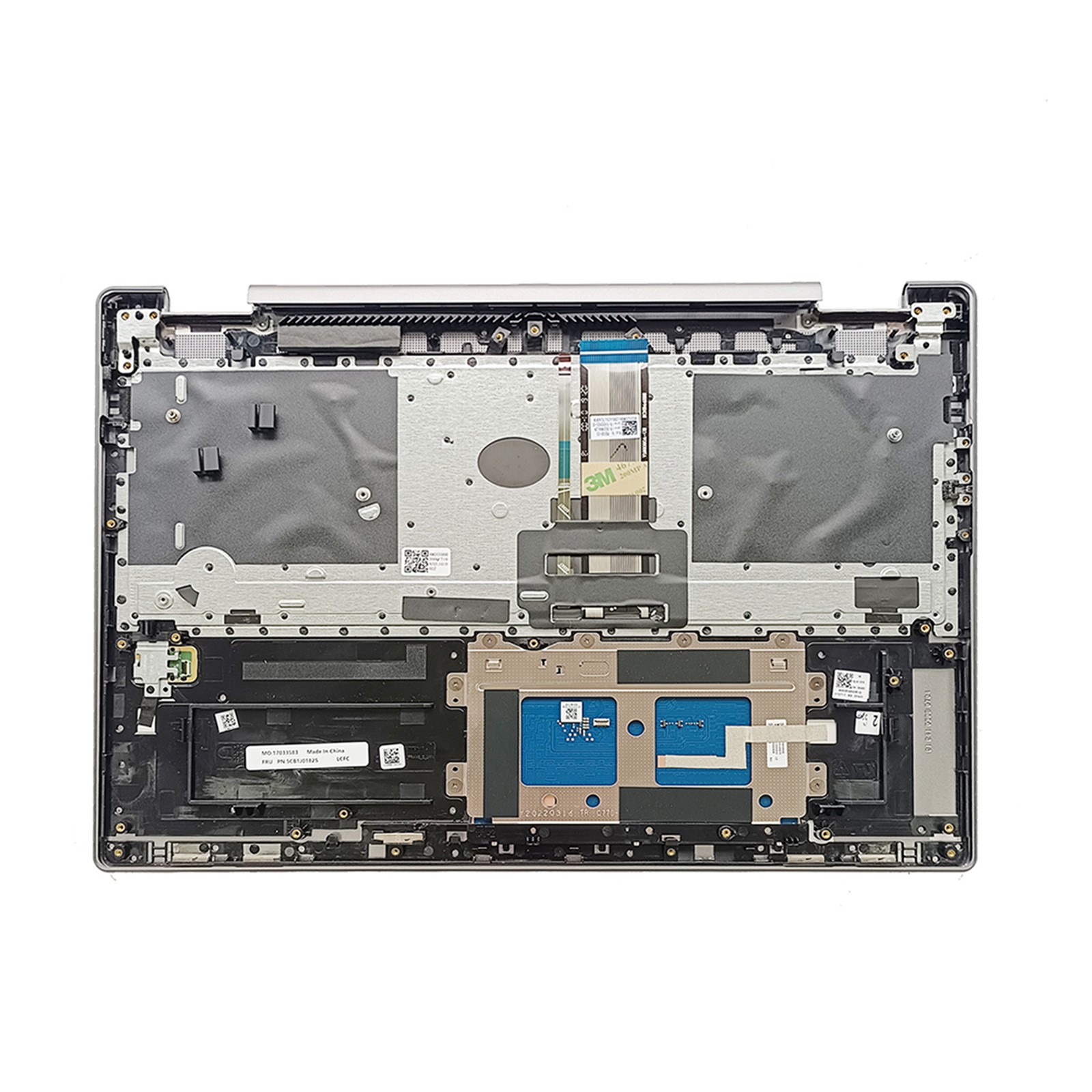 New For Lenovo Yoga 7 16IAP7 Palmrest Backlit Keyboard Touchpad 5CB1J01825 US