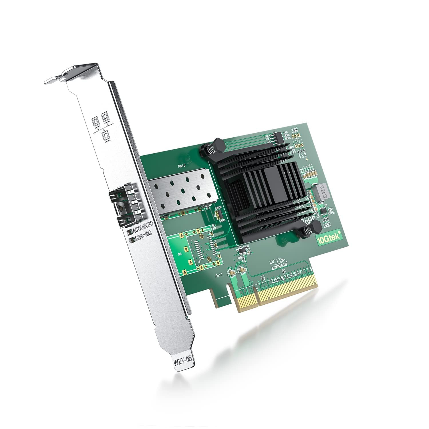 ipolex 10Gb Network Card Intel X520-DA1 Ethernet X520-10G-1S(1xSFP+), 1pc