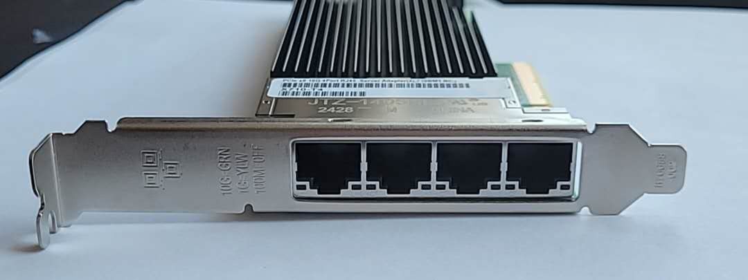 10GbE Quad Port RJ45 NIC XL710-BM1 Chip PCIe 3.0 x8 Network Card New w/Brackets