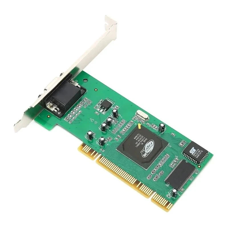 ATI RAGE XL 8MB PCI VIDEO CARD for Servers, Retro-PCs, Industrial Controllers